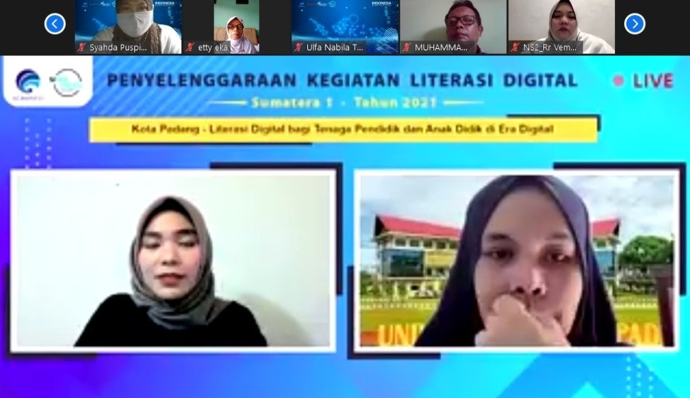 Sudah Saatnya Literasi Digital Bagi Tenaga Pendidik dan Peserta Didik di  Kota Padang