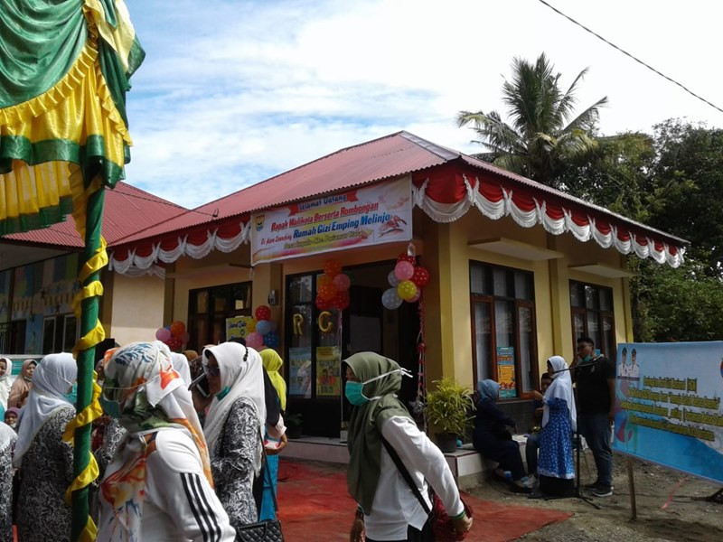 Rumah Gizi di Desa Ampalu Pariaman Utara, Satu-satunya di Sumatera Barat