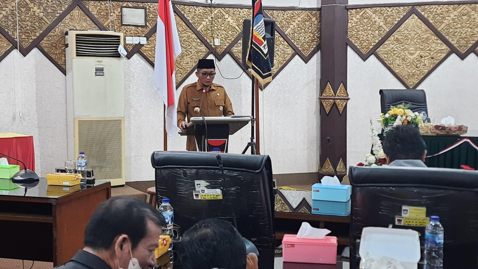 DPRD Padang Gelar Paripurna Penyamapaian LKPJ Wali Kota 2021