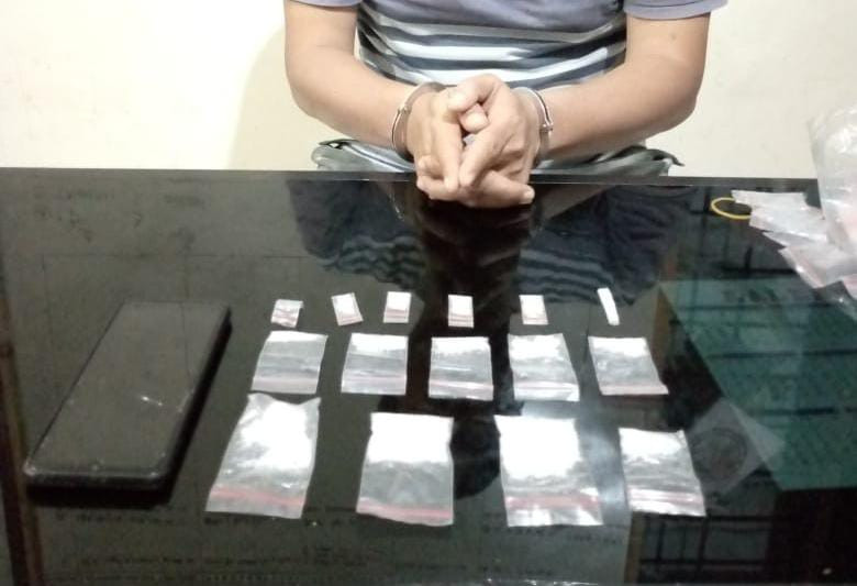 Residivis Narkoba Dibekuk Polisi di Payakumbuh 15 Paket Sabu Disita