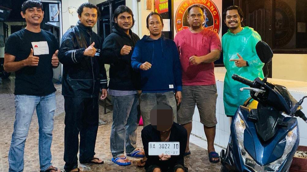 Pelaku Pencurian Motor di Padang Diringkus Tak Lama Usai Beraksi