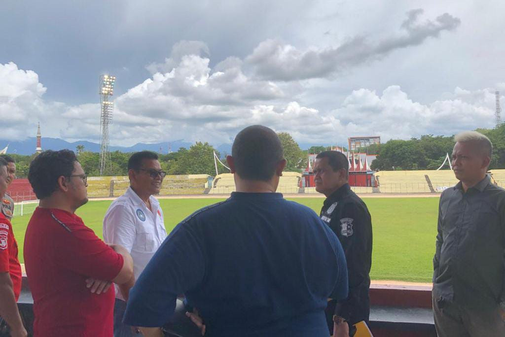 Stadion GOR Haji Agus Salim Seperti Sudah Lama tak Terpakai