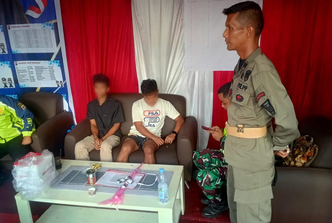Dua Remaja Pelaku Pungli yang Maki-maki Pengunjung Pantai Padang Diciduk Aparat