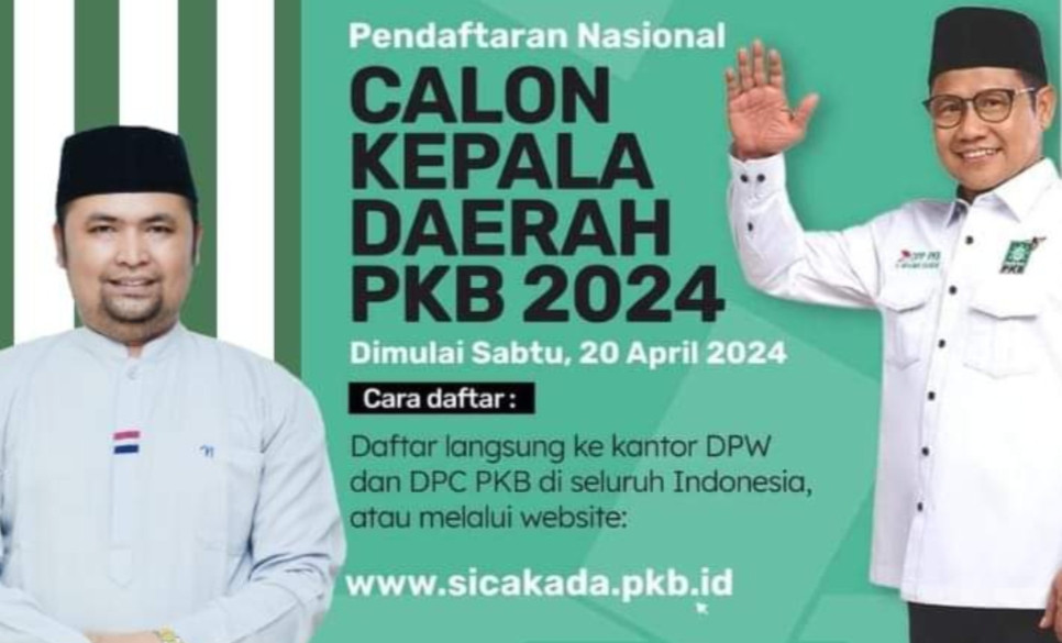 Mau Diusung PKB di Pilkada Padang? Ini Syarat Utamanya