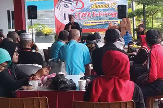 Angkatan 77 Alumni STMN Bukittinggi Bersilaturahmi di Pakuon Hotel
