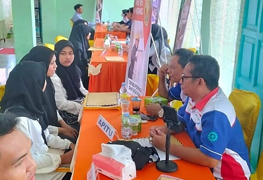 Job Fair SMK Negeri 1 Tanjung Raya, Buka Peluang Kerja Bagi Alumni dan Pencaker
