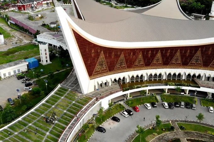 Diumumkan di Madinah, Arsitektur Masjid Raya Sumbar Terbaik di Dunia 