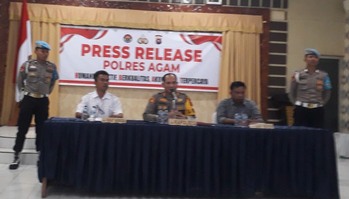 Polres Agam Juga Temukan Peredaran Uang Palsu di Matur