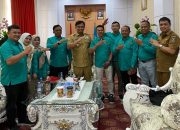 Sukseskan HPN, PWI Dharmasraya Jumpa Bupati
