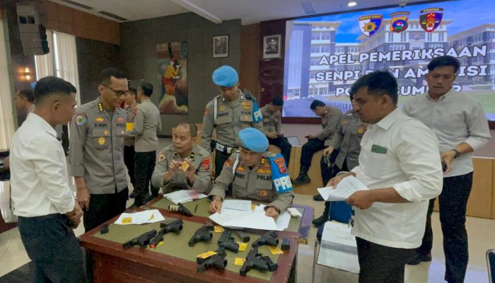 Polda Sumbar Cek Senjata Api Anggota, Pastikan Sudah Sesuai Prosedur