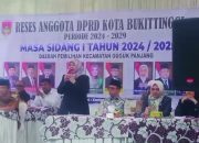 6 Anggota DPRD Kota Bukittinggi Reses ke Dapil Kecamatan Guguk Panjang