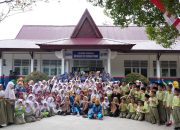 BRI Bantu Perbaikan Gedung SDN 001 Sungai Pagar, Riau yang Sudah Lapuk