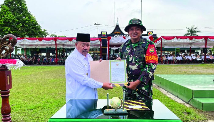 Kodim 0304/Agam Gelar Upacara Pembukaan TMMD Ke-123 TA 2025