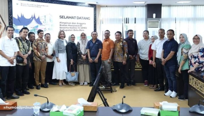 Bamus DPRD Kabupaten Batu Bara Kunker ke DPRD Provinsi Sumbar Bahas Penyusunan Jadwal Kegiatan Dewan