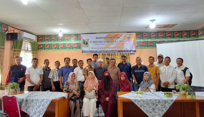 Warga Payakumbuh Timur Antusias Sampaikan Aspirasi Saat Reses Anggota DPRD Sumbar Irsyad Syafar