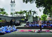 Wakil Wali Kota Bukittinggi Ibnu Asis Secara Resmi Membuka Kegiatan Tilawah On The Road