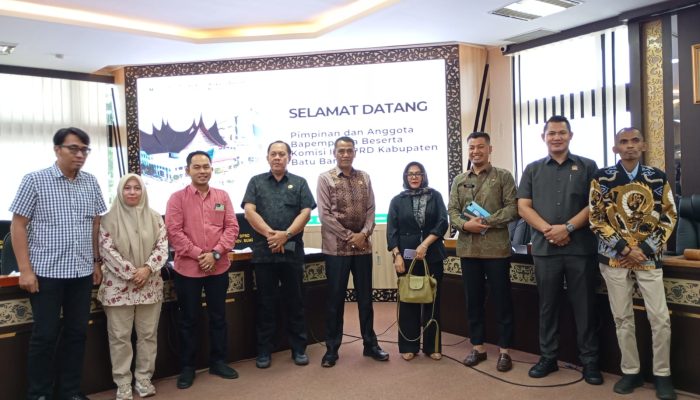 Bapemperda DPRD Kabupaten Batu Bara Berkunjung DPRD Provinsi Sumbar Terkait Konsultasi Rencana Induk Pariwisata