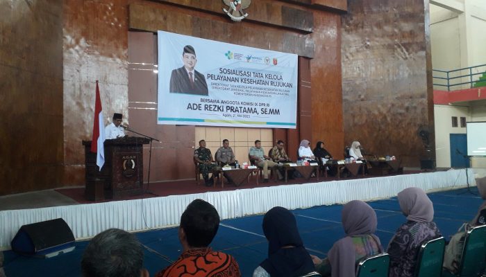 Dirjen Pelayanan Kesehatan Kementerian Kesehatan Gelar Sosialisasi Kesehatan di Kabupaten Agam