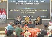 Dari FGD Forkopimda Sumbar, Penyalahgunaan Narkotika Meningkat, Hingga April 2025 Tercatat 388 Kasus