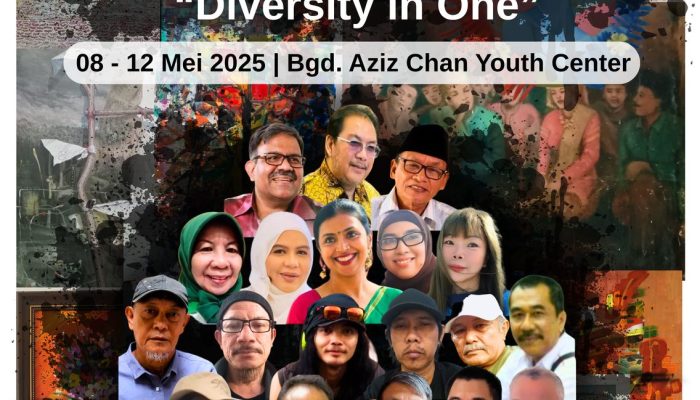 Para Pelukis Handal Dunia Pamerkan Lukisannya di IMLF Bertajuk Painting & Photo Exhibition Diversity in One