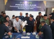 BNNP Sumbar Musnahkan Barang Bukti Narkotika Jenis Sabu Seberat Hampir 7 Kg