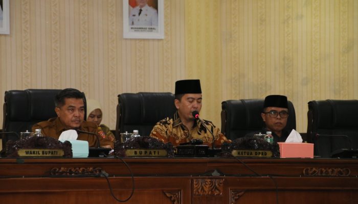 DPRD Kabupaten Agam Gelar Paripurna Ranperda Tentang Penyelenggaraan Perpustakaan