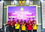 Tujuh Orang Atlet Karate Dojo Bhayangkara Fighter Polresta Bukittinggi Ikuti Kejurnas Forki 2025 di Kota Pekanbaru