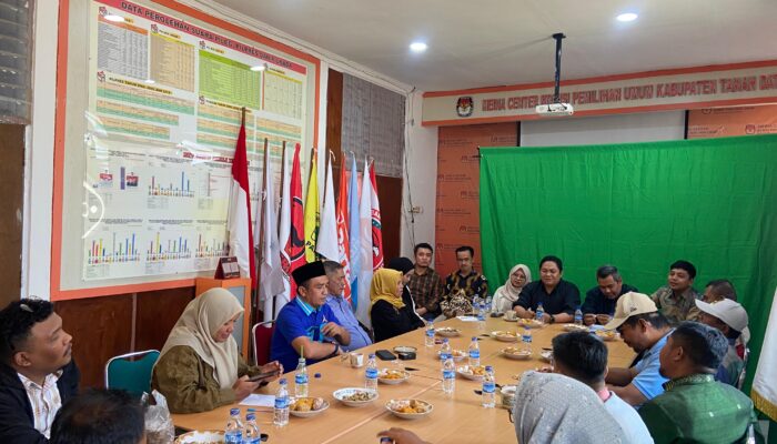 KPU Kabupaten Tanah Datar Gelar Rakor Pemutakhiran Data Partai Politik Berkelanjutan