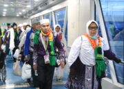 Kloter 05 Mendarat di BIM, Jemaah Haji Asal Bengkulu Langsung Diterbangkan ke Daerah Asal