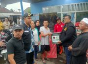 Korban Kebakaran di Gates Terima Bantuan dari Pemko