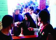 Penyembelihan Hewan Qurban di Musholla Haji Burhan Berjalan Tertib Dan Lancar