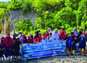 Anak-anak Kampung Tahfidz Bersama Pokdarwis Kayu Kubu Lakukan Trekking dan Tadabur