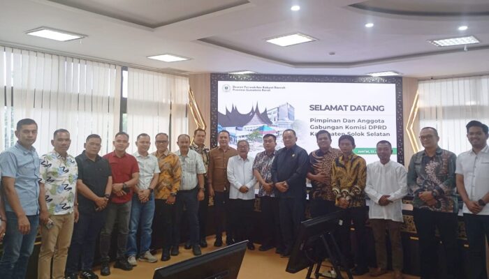 Gabungan Komisi DPRD Solok Selatan Konsultasi ke DPRD Sumbar Terkait Tugas dan Wewenang