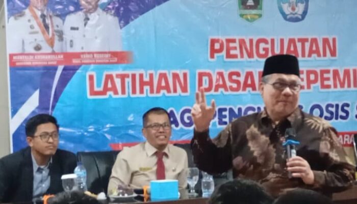 Ketua DPRD Sumbar Muhidi Berharap Latihan Kepemimpinan jadi Bekal Para Siswa Calon Pemimpin di Masa Depan