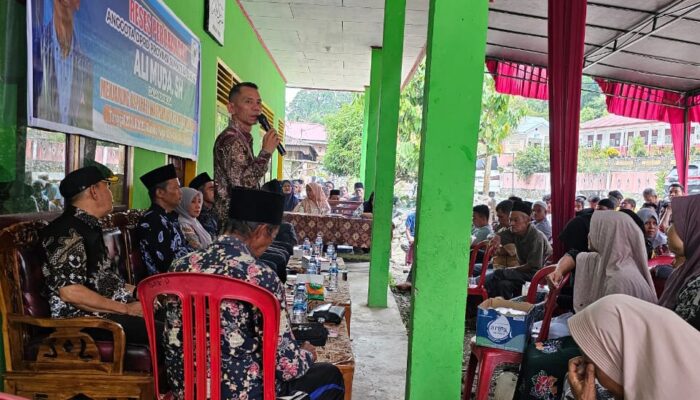 Anggota DPRD Sumbar Ali Muda Gelar Reses Serap Aspirasi Warga Koto Rajo Pasaman