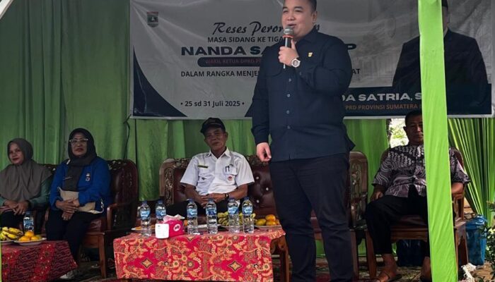 Wakil Ketua DPRD Sumbar Nanda Satria Reses ke Kelurahan Balai Gadang, Koto Tangah Tampung Aspirasi Warga