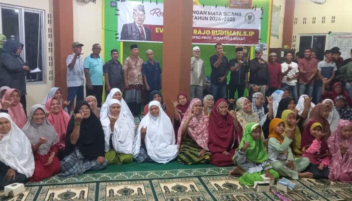 Wakil Ketua DPRD Sumbar Evi Yandri Serap Beragam Apirasi Warga Surau Gadang Kelurahan Piai Tangah