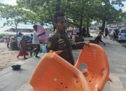 Pedagang Melawan Gunakan Senjata Tajam Saat Ditertibkan Satpol PP Padang