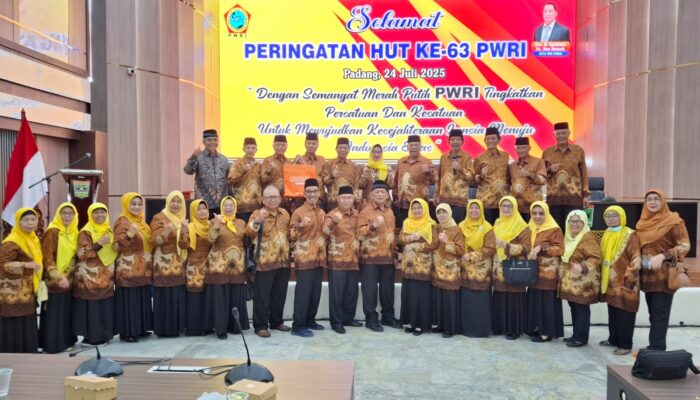 Puncak HUT ke-63 PWRI, Syafrizal Ucok : Pensiunan Berdaya dan Memberi Manfaat