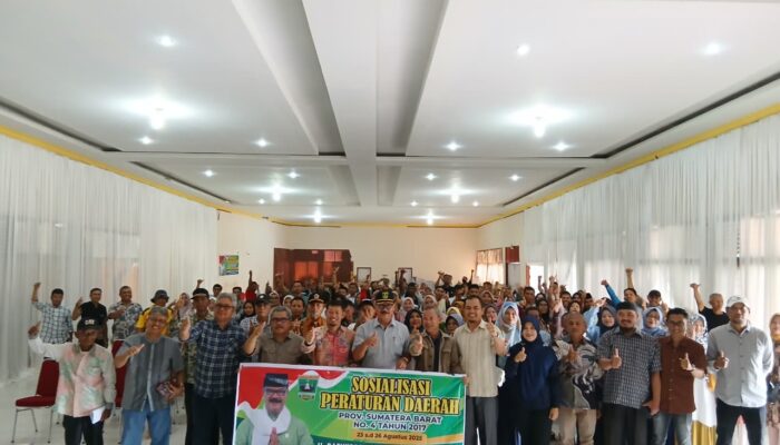 Anggota DPRD Sumbar Daswipetra Sosialisasikan Perda Nomor 4/2017 Tentang Pengusahaan Air Tanah di Kota Solok