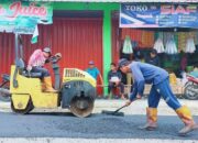 Pengendara Agar Hati-hati, Jalan Nasional Sedang Diperbaiki