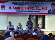 Ketua DPRD Kota Bukittinggi, Syaiful Efendi, Lc, M.A., Terima Berbagai Aspirasi Warga Masyarakat
