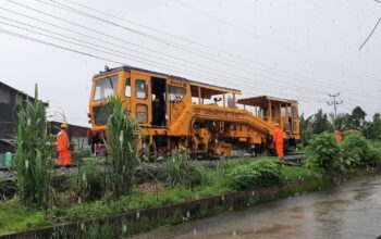 Hadapi Musim Hujan, PT KAI Divre II Sumbar Perketat Mitigasi dan Memprioritaskan Keselamatan Penumpang