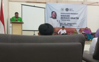 Sosialisasi MBG di Padang, Wakil Ketua Komisi IX DPR Ajak PB Berperan Aktif