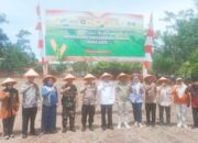 Polres Pessel Bersama Pemkab Setempat Tanam Jagung Serentak Kuartal IV di Kenagarian Painan Timur