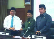 DPRD Kota Bukittinggi Gelar Rapat Paripurna Persetujuan Perubahan Susunan Perangkat Daerah