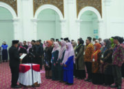 Wali Kota Bukittinggi Melantik Pengurus Empat Organisasi Mitra Strategis Pemerintah Daerah