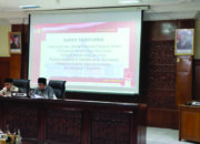 Pandangan Umum Atas Perubahan Perda Susunan Perangkat Daerah Disampaikan Enam Fraksi DPRD Kota Bukittinggi