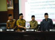 Pemandangan Umum Enam Fraksi Atas R-APBD Perubahan 2025 Serta Wali Kota Hantarkan KUA PPAS APBD 2026 Pada Rapat Paripurna DRPD Kota Bukittinggi