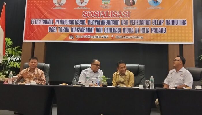 Wakil Ketua DPRD Sumbar Evi Yandri Buka Bimtek Tentang Sosialisasi P4GN Bagi Tokoh Masyarakat dan Generasi Muda